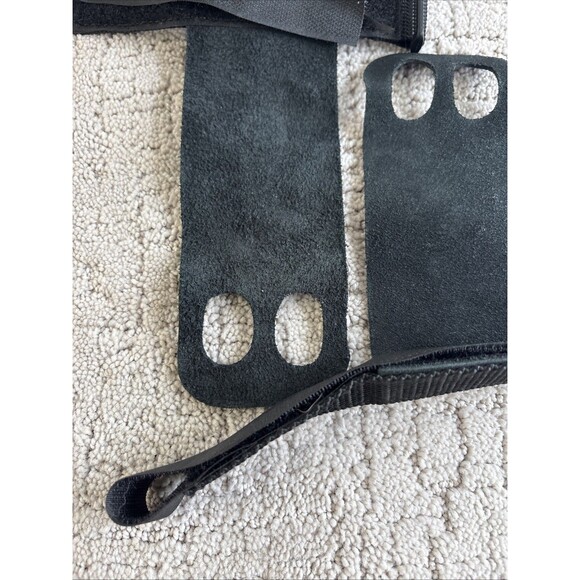 Ignite By SPRI Leather Workout Power Weightlifting Straps Wraps Grips. - Picture 7 of 10